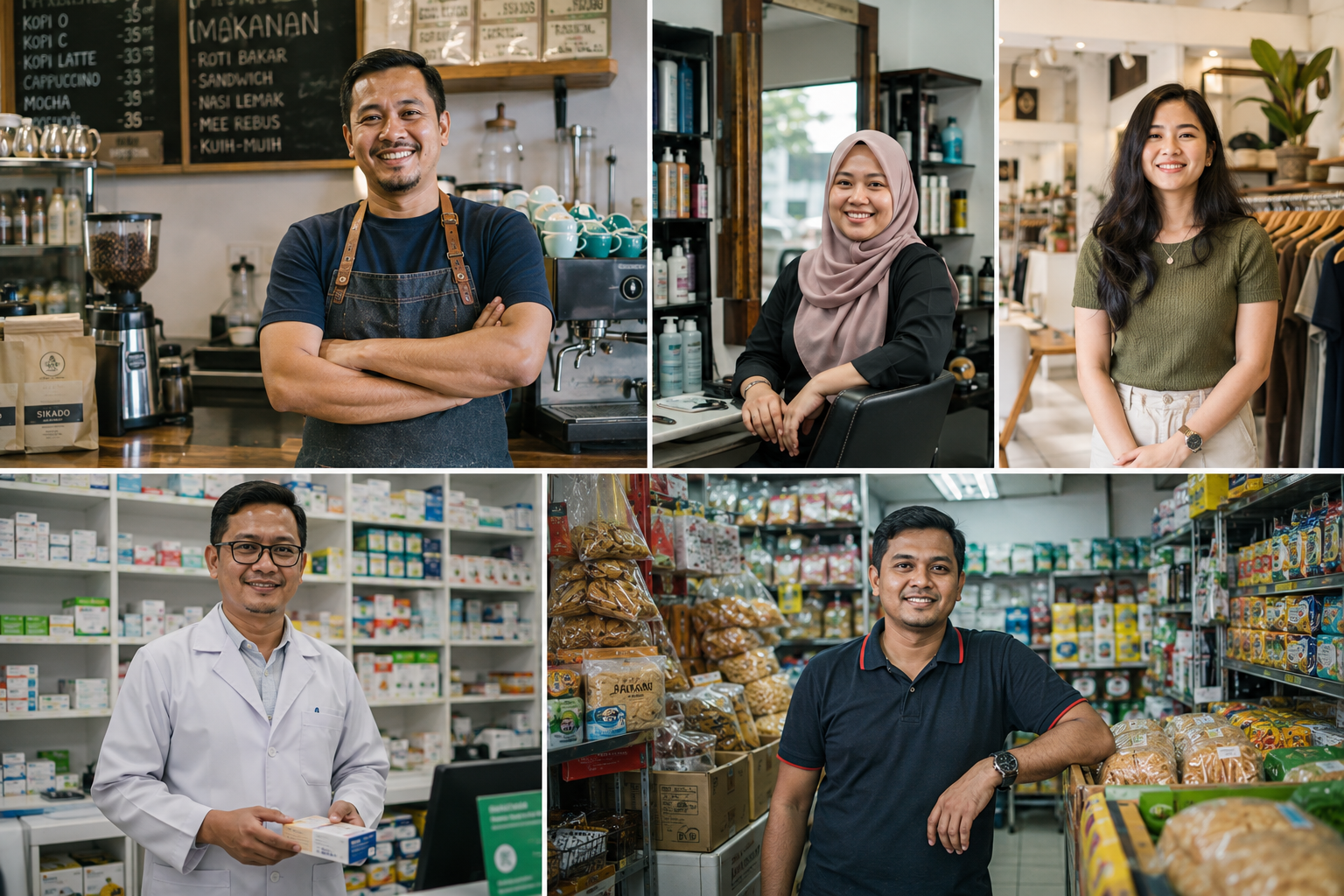 Malaysian SME owners using Ajak.my